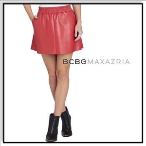 BCBG Skirt - Faux Leather